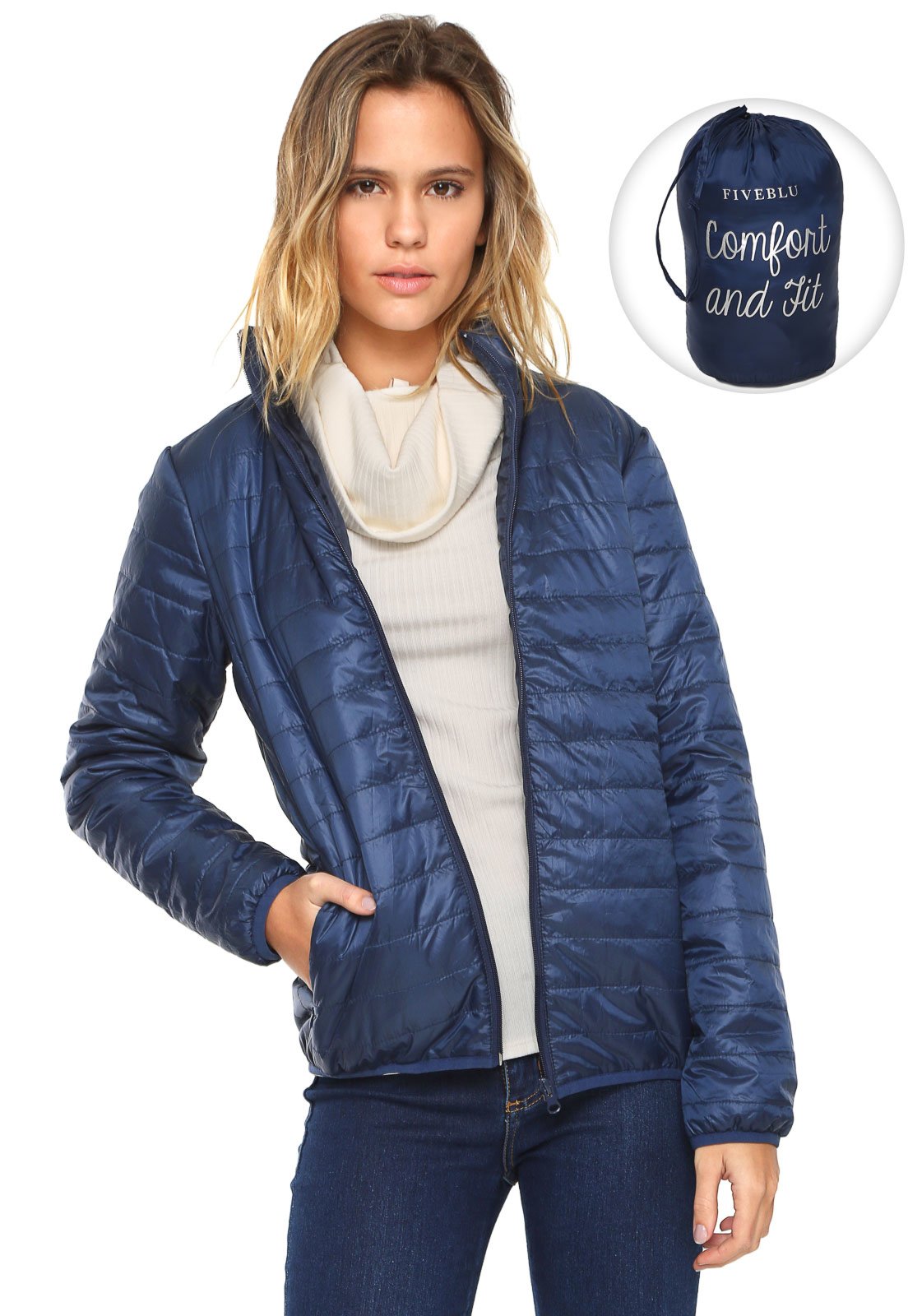 Jaqueta puffer sale fiveblu