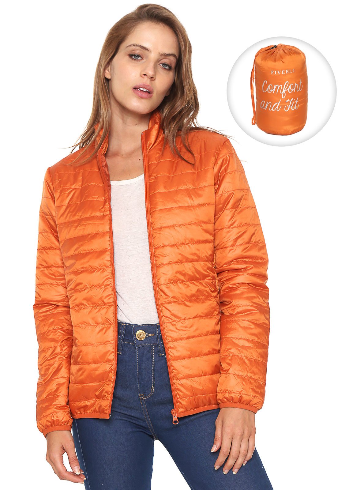 jaqueta laranja