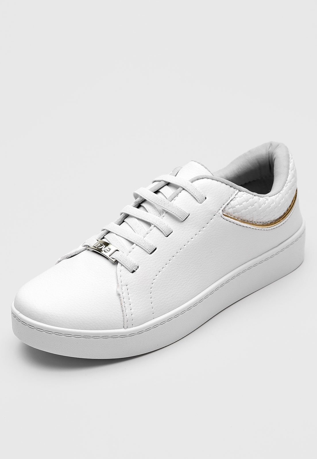 Tênis Dafiti Shoes Recortes Branco - Compre Agora