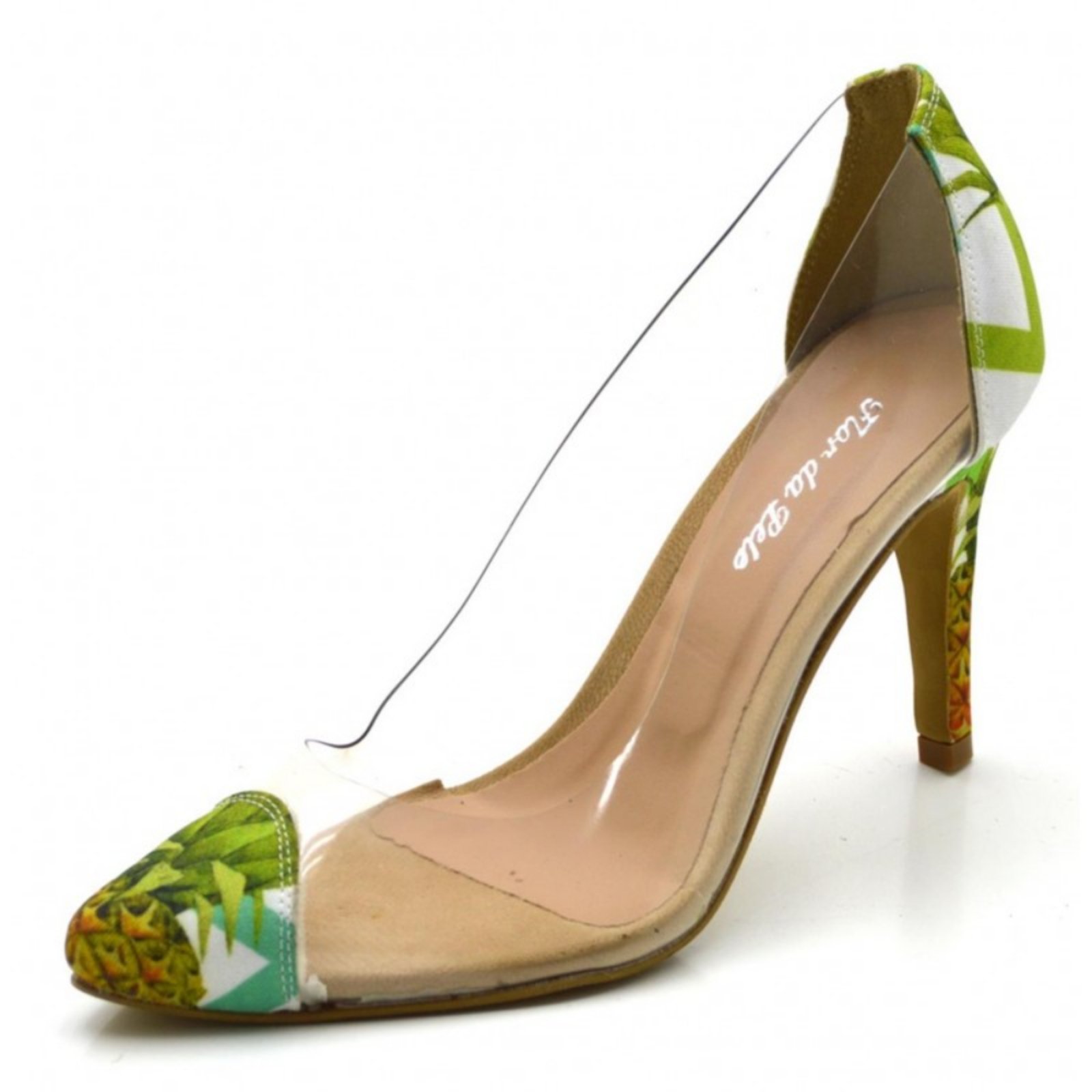 scarpins com transparencia