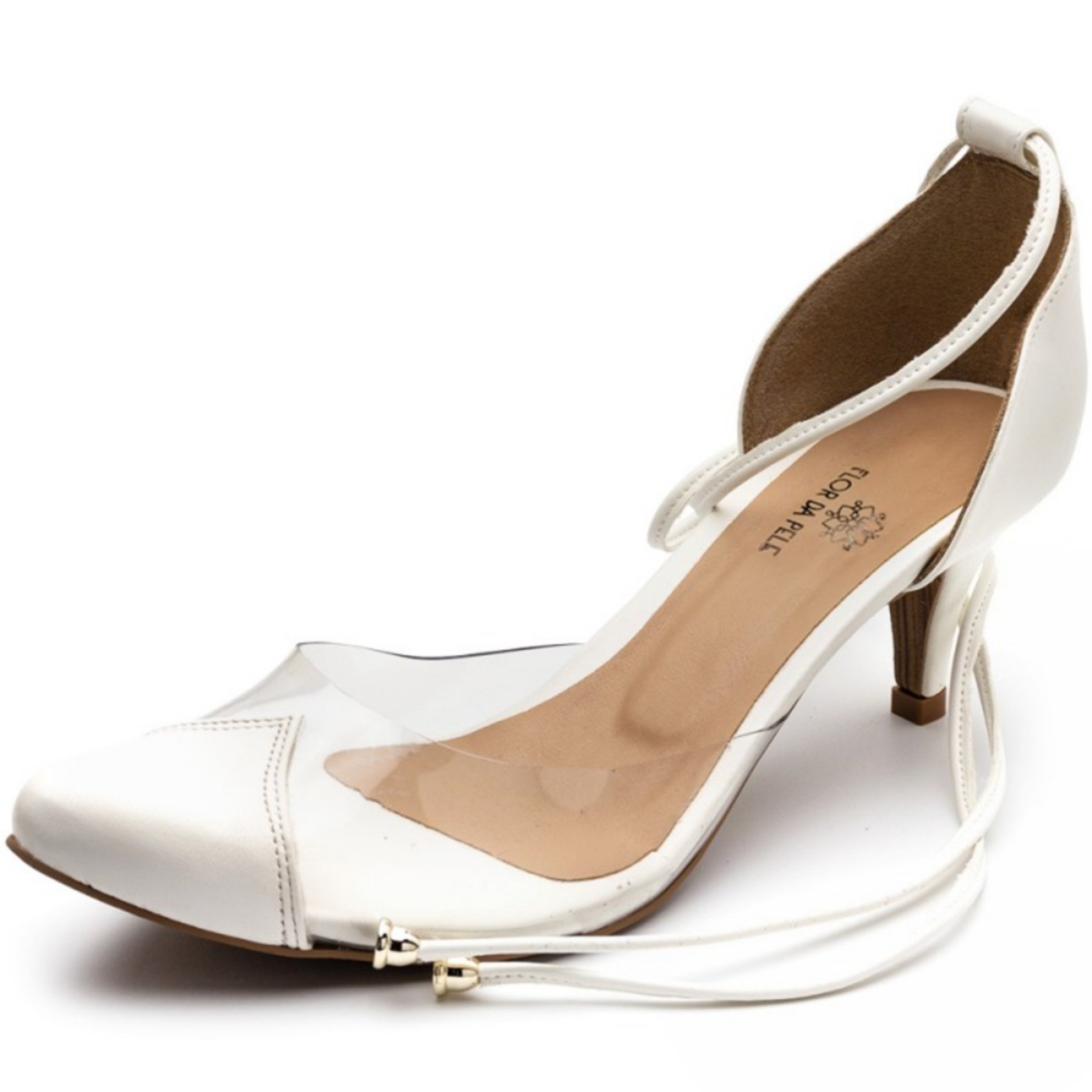 sapato com transparencia