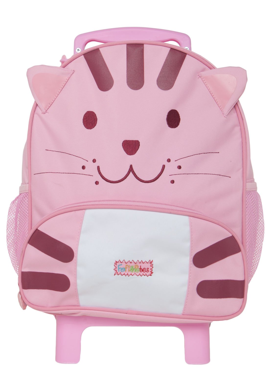 Mochila Orelhas De Gato Gatinho Rosa