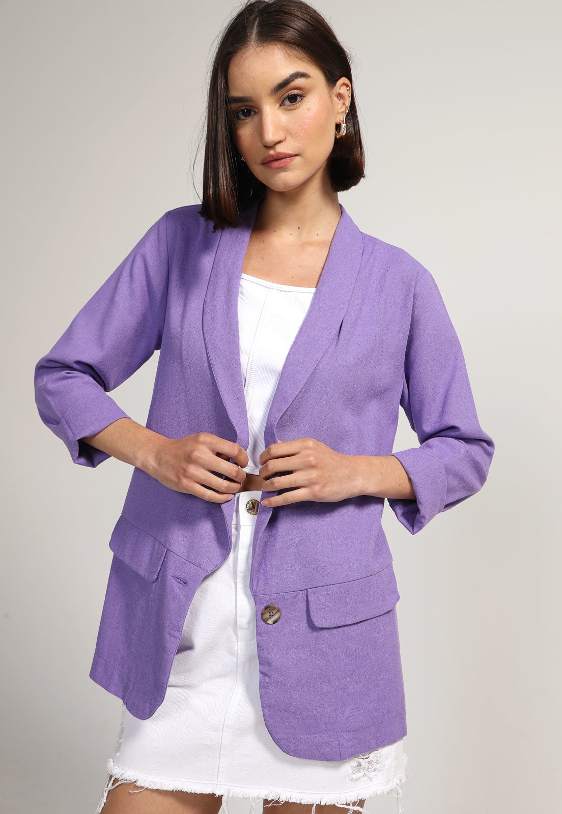 Purple blazer deals forever 21