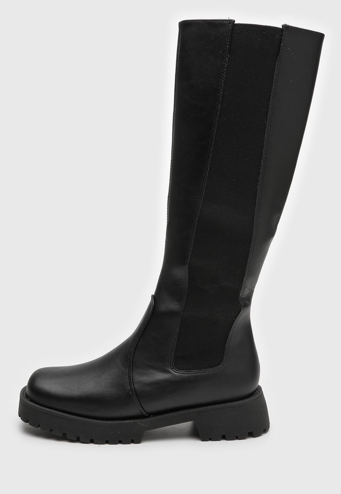 Botas femininas cano hot sale longo com elastico