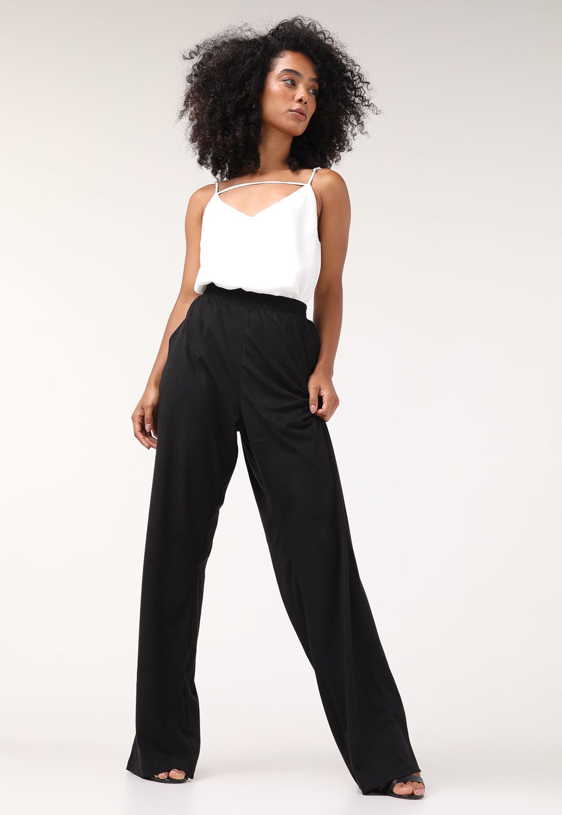 Calça preta hot sale forever 21