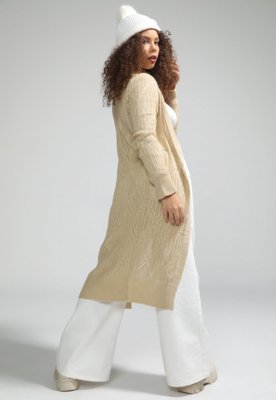 Maxi sales cream cardigan