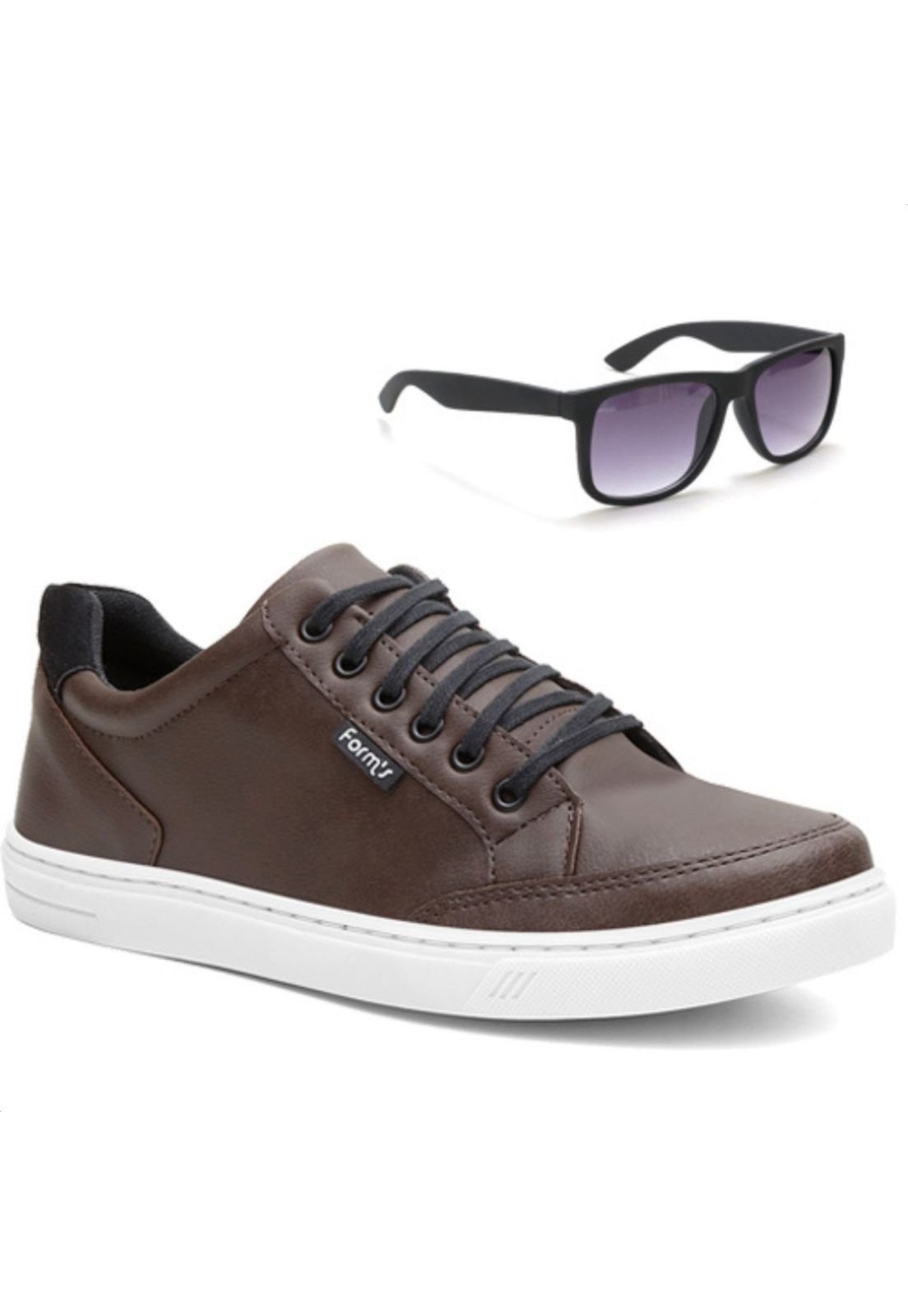 Casual Tênis DAFITI SHOES Cano Curto Branco - Compre Agora