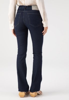 Calça Jeans Forum Bootcut Lisa Azul-Marinho