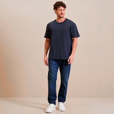 Calça Jeans Forum Paul Slim In26 Azul Masculino