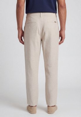 Calça Masculina Forum Reta Bege