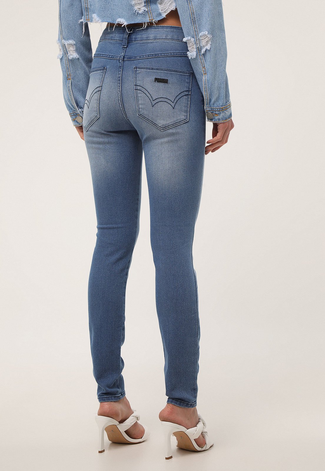 Calça Jeans Forum Skinny Marisa Azul Compre Agora Dafiti Brasil