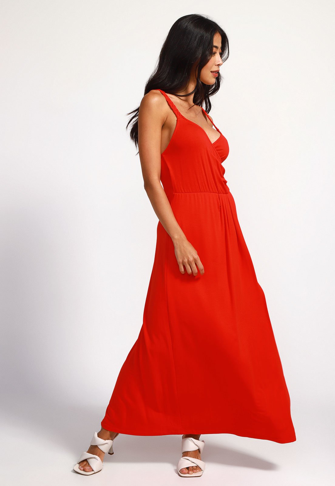 Vestido deals vermelho forum