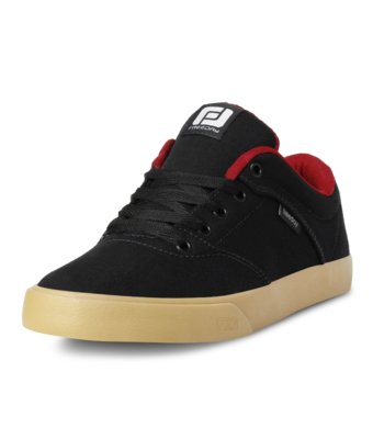 Tênis Skate Freeday Flip Preto/Vermelho Menor preço em Tênis Skate Freeday Flip Preto/Vermelho