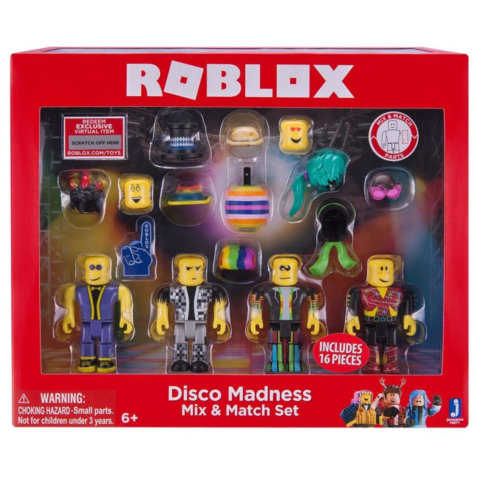 Roblox Colecionavel Mix Match Disco Madness Fun Divirta Se Compre Agora Dafiti Brasil - r colar roblox