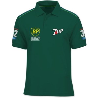 Camisa Polo Fórmula Retrô Jordan 7UP191 1991 Verde é boa?