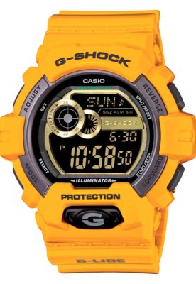 g shock original amarelo