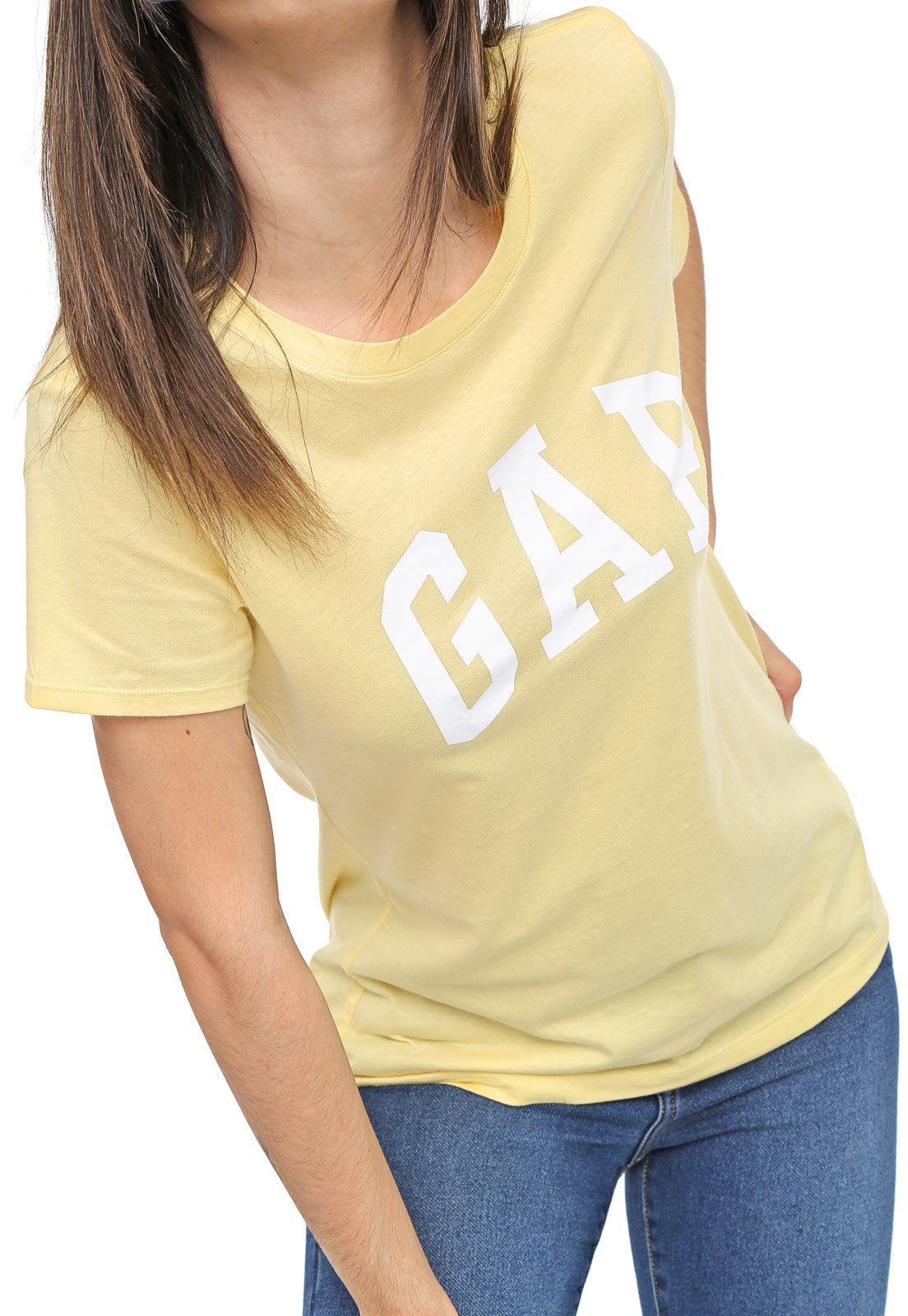 blusa gap amarela