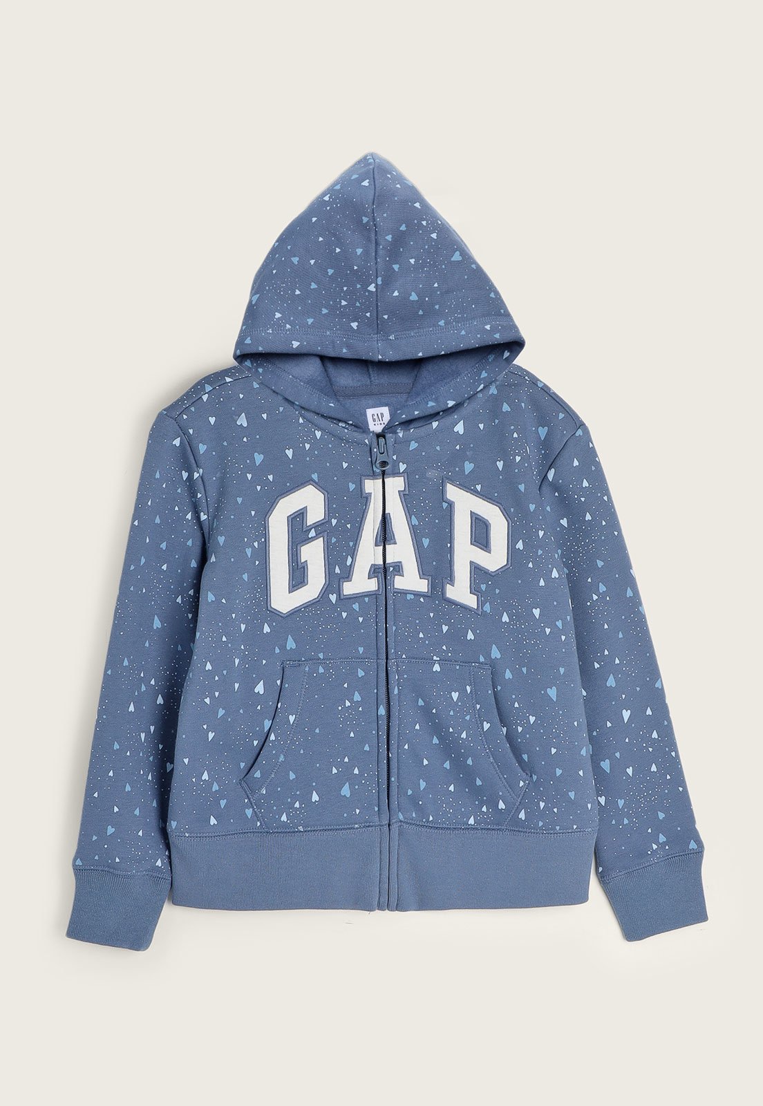 Blusa de Moletom Infantil GAP Logo Azul - Compre Agora