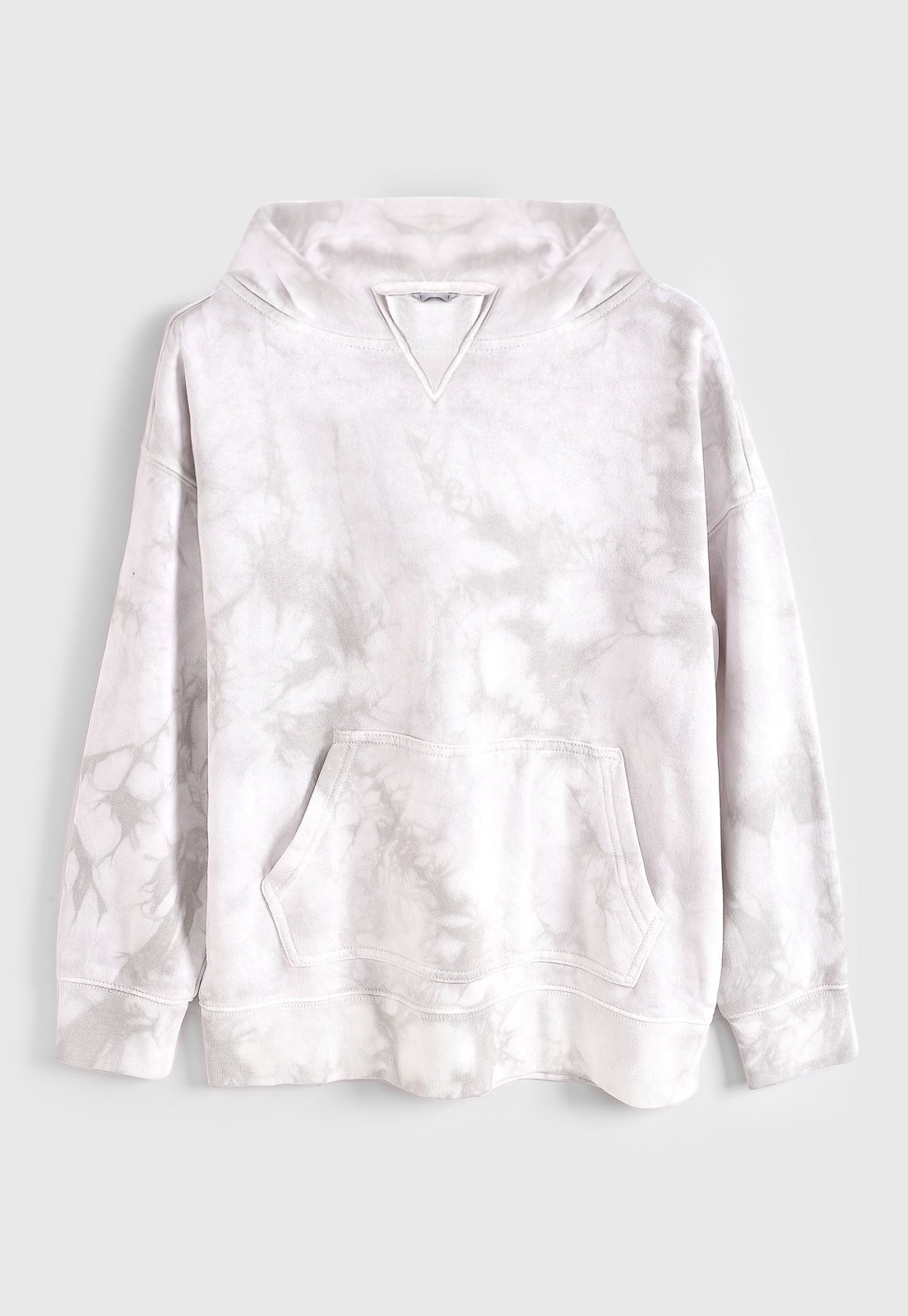 off white tie dye moletom com capuz