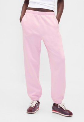 Calça Feminina GAP Levemente Ampla Rosa