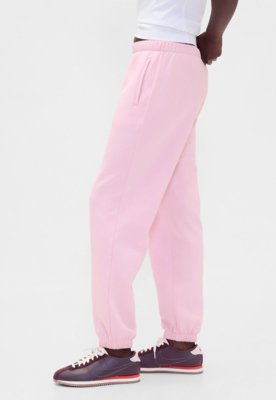 Calça Feminina GAP Levemente Ampla Rosa
