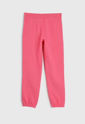 Calça Infantil GAP Logo Rosa