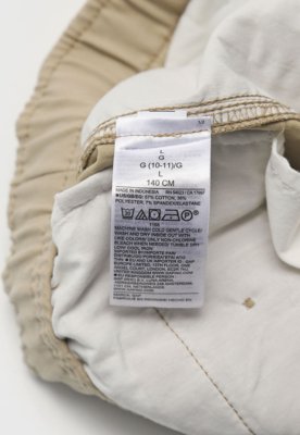 Calça Infantil GAP Reta Caqui