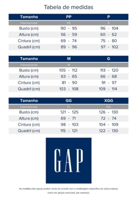 Calça Jeans GAP Reta Destroyed Azul