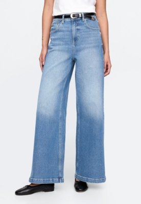 Calça Jeans GAP Wide Leg Pocket Azul