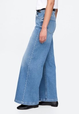 Calça Jeans GAP Wide Leg Pocket Azul