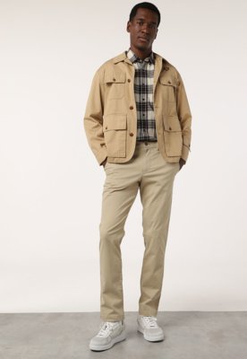 Calça Sarja GAP Chino Color Bege