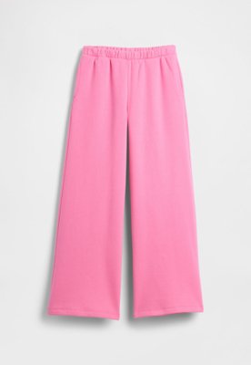 Calça de Moletom Infantil GAP Cintura Alta Perna Ampla Rosa