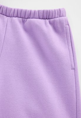 Calça de Moletom Infantil GAP Cintura Alta Perna Ampla Roxo