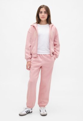 Calçade Moletom Infantil GAP Relaxed Rosa Claro