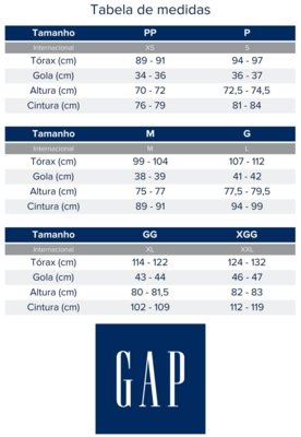 Camiseta GAP & DAP Reta Logo Azul