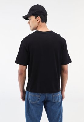 Camiseta Roxy GAP Reta Lisa Preta