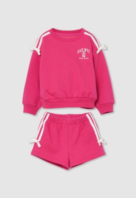 Conjunto Infantil GAP Dance Studio Rosa