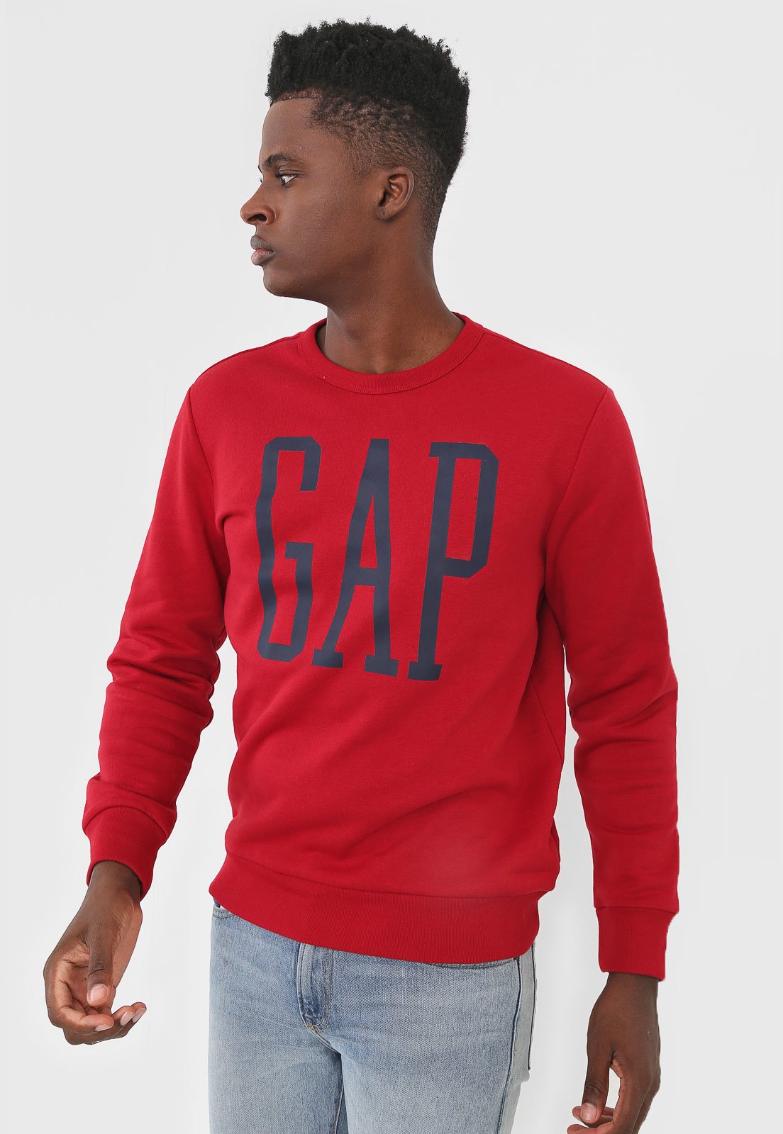 Moletom gap hot sale vermelho