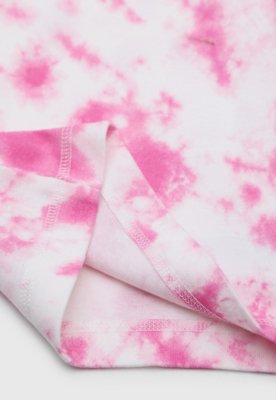 Pijama Infantil GAP Curto Full Print Rosa