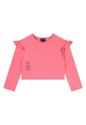 Conjunto Blusão e Short-Saia Guloseima Rosa
