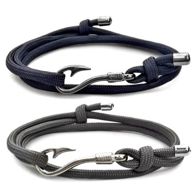 Kit Gafeno Pulseira De Ancora Masculina Menor preço em Kit Gafeno Pulseira De Ancora Masculina
