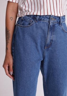 Calça mom jeans