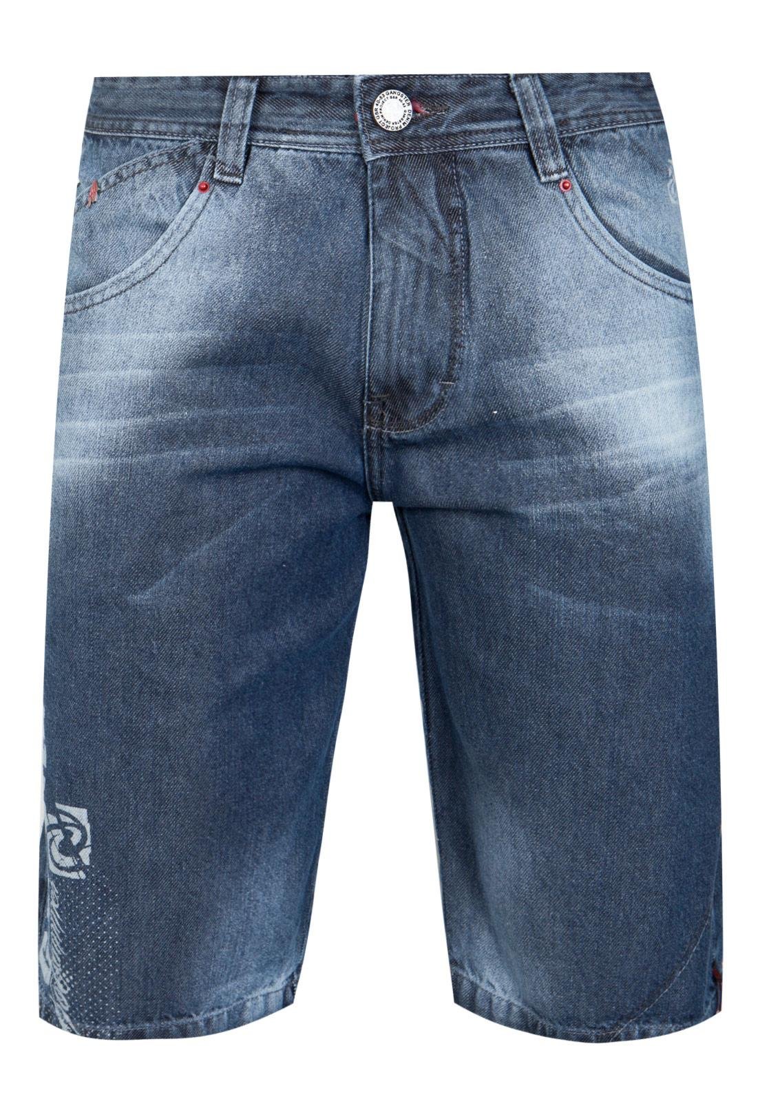 calça camuflada jeans masculina
