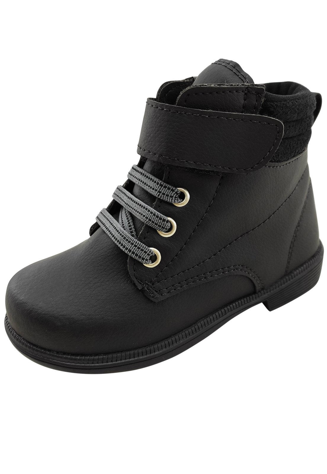 coturno masculino infantil preto