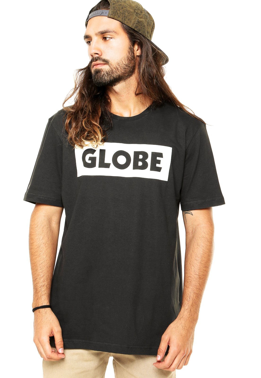 Download Camiseta Globe Basica Glow Globe Preto Compre Agora Dafiti Brasil