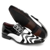 sapato social masculino luxo couro stilo italiano bico fino