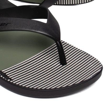 Chinelo Masculino Rider Core Graphics Tiras Preto/Verde