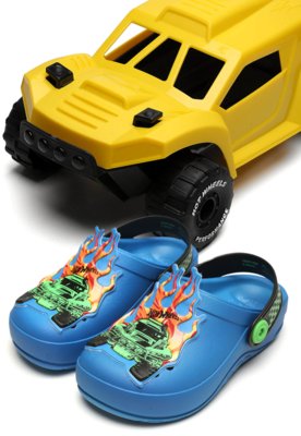 crocs hot wheels