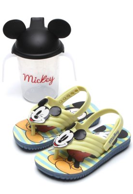 Chinelo Grendene Kids Infantil Mickey E Minnie Amarelo/Azul é boa?