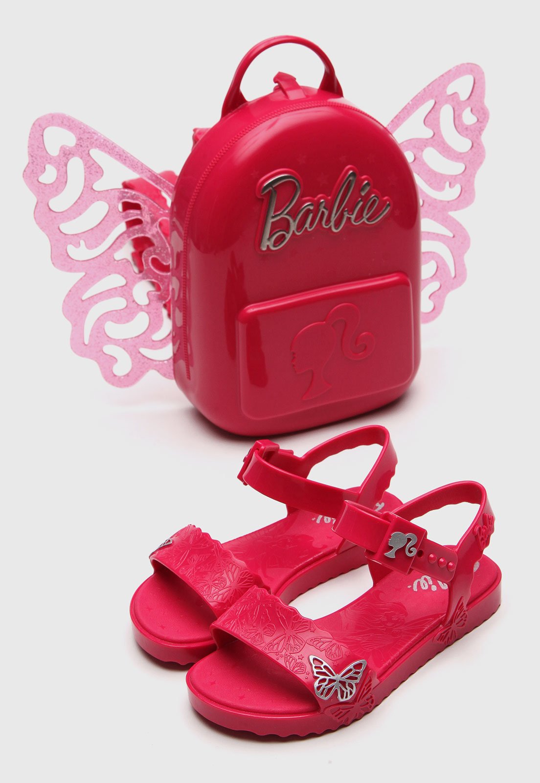 Sandalia infantil barbie store grendene